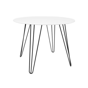 Kerek étkezőasztal HARRY 90x90, fehér kép