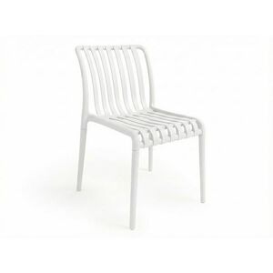 Műanyag szék TREGO, fehér kép