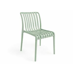 Műanyag szék TREGO, zöld kép