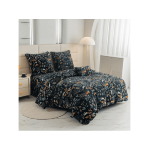 Mikroplüss ágyneműhuzat THE FOX AND THE HARE sötétzöld Ágyneműhuzat mérete: 70 x 90 cm | 140 x 220 cm kép