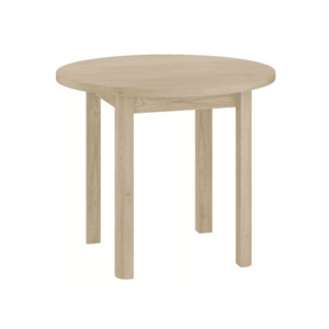 Kerek étkezőasztal ADAM 80x80 cm, Cremona Torro tölgy dekoráció kép