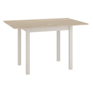 Kihúzható étkezőasztal FLIP 80(160)X80 cm, Cremona tölgy Torro/kasmír kép