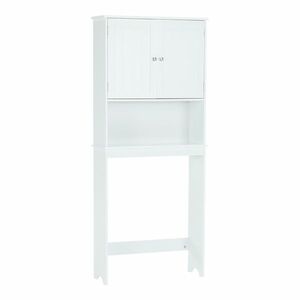 Szekrény a WC fölé, fehér, ATENE TYP 5 kép