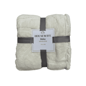 Luxus mikroplüss sherpa pléd NESTIVE fehér Méret: 200 x 230 cm kép