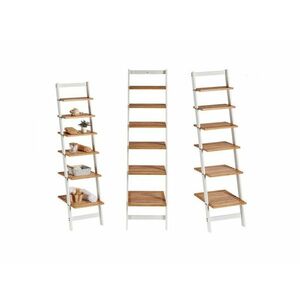 AKCIÓ Fehér bambusz polc WHITE BAMBOO II. osztály kép