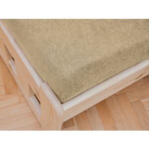 Gyerek frottír lepedő 70x140 cm bézs kép