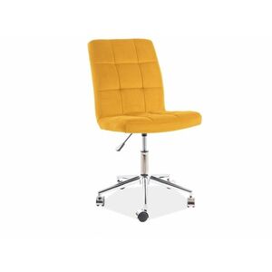 Sárga Q-020 VELVET irodai szék kép