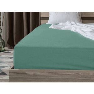 Jersey lepedő EXCLUSIVE mentol 200x220 cm, 100% pamut kép