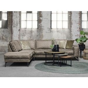 MICA világosbarna sarok ülőgarnitúra Változat: Bal sarok kép