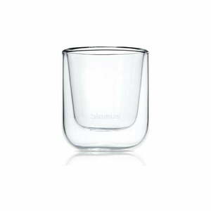 Duplafalú pohár szett 2 db-os 80 ml Nero – Blomus kép