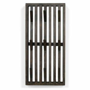 Sötétbarna tölgyfa fali fogas 24 cm Parco – Spinder Design kép