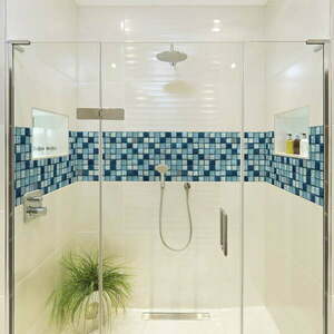 Matrica szett csempére 6 db-os 30x5 cm Artemis – Ambiance kép