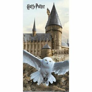 Pamut gyerek fürdőlepedő 70x140 cm Harry Potter "Hedwig" – Jerry Fabrics kép