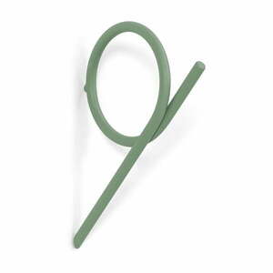 Szürkészöld fali acél akasztó Tuba S – Spinder Design kép