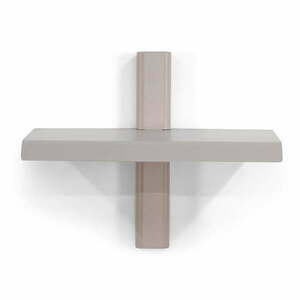 Szürkésbarna fém fali polc 28 cm Hola – Spinder Design kép