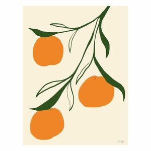 Poszter 30x40 cm Orange – Anna Mörner – The Poster Club kép
