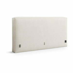 Krémszínű kárpitozott ágytámla 249x100 cm Olivia – Micadoni kép