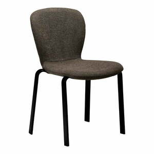 Barna kárpitozott étkezőszék Heap – DAN-FORM Denmark kép