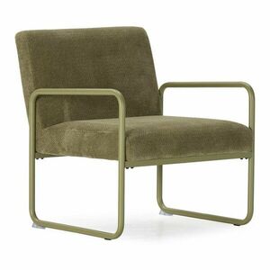 Zöld zsenília fotel Vince – MOME kép