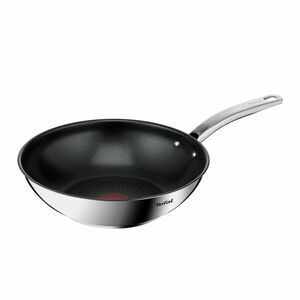Wok rozsdamentes acél serpenyő tapadásmentes felülettel ø 28 cm Intuition B8171944 – Tefal kép