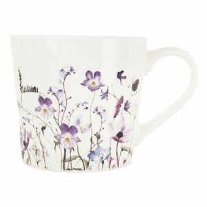 Fehér-lila porcelán bögre 430 ml Louka – Orion kép