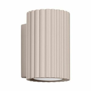 Szürkésbarna fém fali lámpa ø 6, 5 cm Gleam – Sollux kép