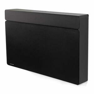 Fekete fém billenő ajtós-függő cipőtartó 78x48x13 cm Luigi – Spinder Design kép