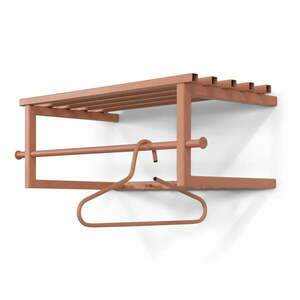 Lazacszínű fém fali fogas polccal 76 cm Marco – Spinder Design kép