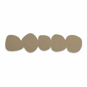 Bézs fém fali fogas 58 cm Tumulo – Spinder Design kép