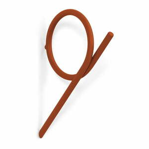 Terrakotta színű fali acél akasztó Tuba M – Spinder Design kép