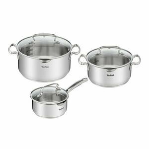 Rozsdamentes acél edény készlet 6 db-os DUETTO+ G719S655 – Tefal kép