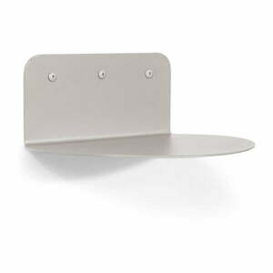 Szürkésbarna fém fali polc 30 cm Flex – Spinder Design kép