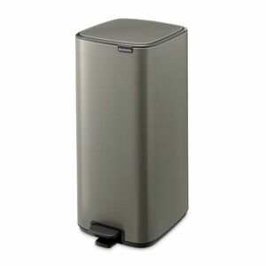 Szürke acél pedálos szemetes 30 l Bo – Brabantia kép