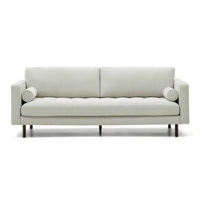 Szürkésbézs zsenília kanapé 222 cm Debra – Kave Home kép