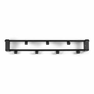 Fekete fém fali fogas 60 cm Rex – Spinder Design kép