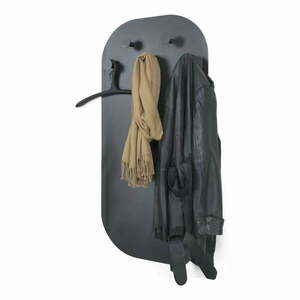 Fekete fém fali fogas 55 cm Espen – Spinder Design kép