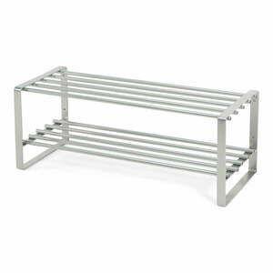 Ezüstszínű fém cipőtartó 70x29x27 cm Rex – Spinder Design kép