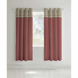 Barna függöny szett 2 db-os 168x183 cm Kashmir – Catherine Lansfield kép