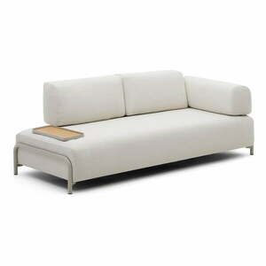 Bézs zsenília moduláris kanapé 232 cm Compo – Kave Home kép