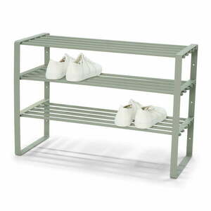 Szürkészöld fém cipőtartó 70x48, 5x29 cm Rex – Spinder Design kép