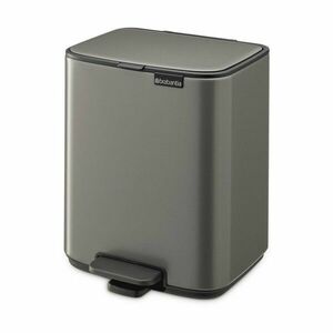 Szürke acél pedálos szemetes 7 l Bo – Brabantia kép
