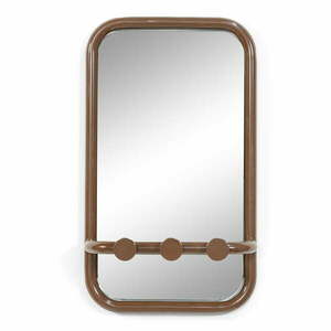 Sötétbarna fém fogas panel 35x60x11 cm Retro – Spinder Design kép