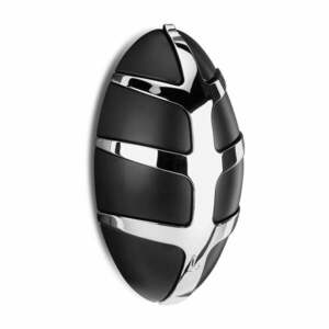 Fekete-fényes ezüstszínű fali műanyag akasztó Bug – Spinder Design kép