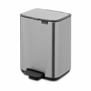 Matt ezüstszínű acél pedálos szemetes 4 l Bo – Brabantia kép