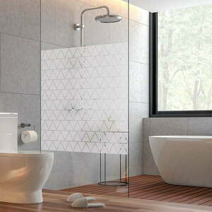 Matrica szett ablakra 100 db-os 10x10 cm Triangle – Ambiance kép