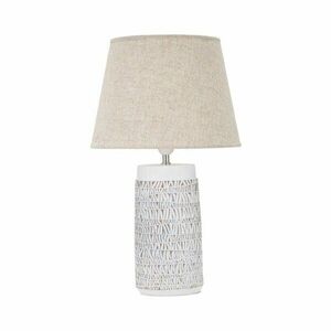 Bézs asztali lámpa textil búrával (magasság 60, 5 cm) Nairobi – Mauro Ferretti kép