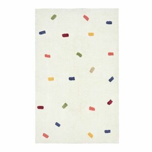 Krémszínű pamut gyerek szőnyeg 90x150 cm Epifania – Kave Home kép