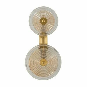 Aranyszínű üveg fali lámpa Venice – Mauro Ferretti kép