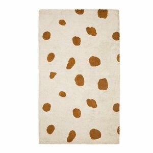 Krémszínű mosható-kézi szövésű pamut gyerek szőnyeg 90x150 cm Tandani – Kave Home kép