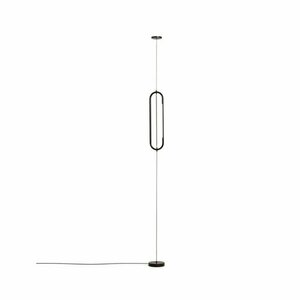 Fekete LED állólámpa (magasság 300 cm) Bow – Kave Home kép